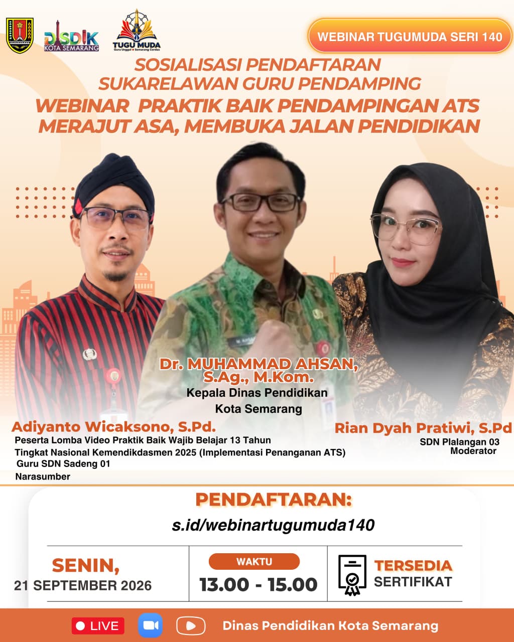 WEBINAR KOMBEL TUGUMUDA SERI KE-140🎗️